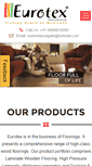 Mobile Screenshot of eurotexflooring.com